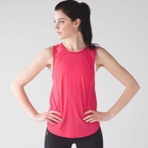 Lululemon Sculpt Tank pink, size 6